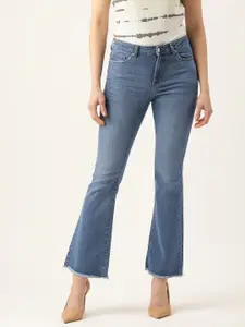 Madame Women Flared Light Fade Stretchable Jeans
