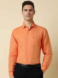 Allen Solly Slim Fit spread collar Long Sleeves Formal Shirt