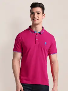 U.S. Polo Assn. Short Sleeves Cotton Polo Collar Slim Fit T-shirt