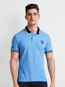 U.S. Polo Assn. Denim Co. Polo Collar Cotton Slim Fit T-shirt