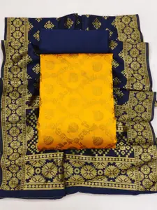 Panzora Ethnic Motifs Woven Designed Banarasi Jacquard Unstitched Dress Material