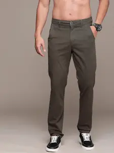 Roadster Men Slim Fit Trousers