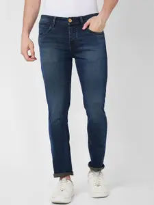 SPYKAR Men Clean Look Light Fade Mid Rise Cotton Jeans