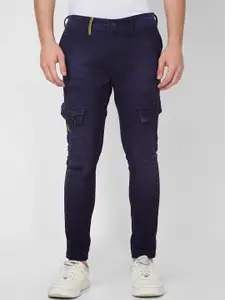 SPYKAR Men Low Distress Light Fade Stretchable Jeans