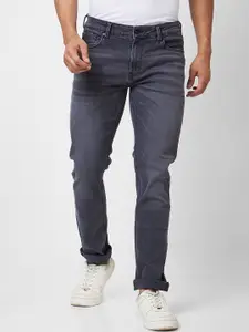 SPYKAR Men Relaxed Fit Heavy Fade Clean Look Jeans