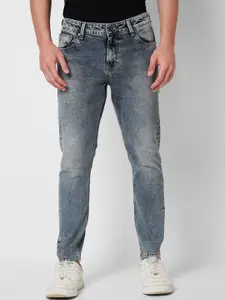 SPYKAR Men Tapered Fit Heavy Fade Clean Look Stretchable Jeans