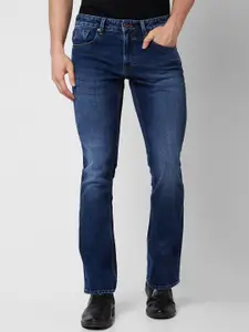 SPYKAR Men Bootcut Clean Look Light Fade Mid Rise Cotton Jeans