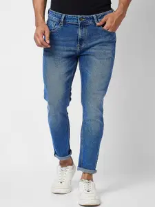 SPYKAR Men Tapered Fit Heavy Fade Stretchable Jeans