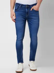 SPYKAR Men Tapered Fit Heavy Fade Cotton Stretchable Jeans