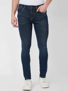 SPYKAR Men Relaxed Fit Mid-Rise Clean Look Light Fade Stretchable Jeans