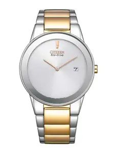 Citizen Men Embellished Stainless Steel Bracelet Style Straps Analogue Watch AU1064-85A