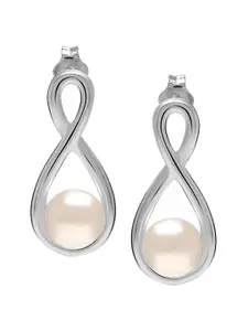 LeCalla 925 Sterling Silver Plated Contemporary Drop Earrings