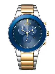 Citizen Men Stainless Steel Bracelet Style Straps Analogue Watch AT2244-84L