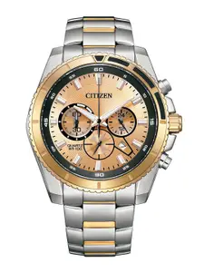Citizen Men Stainless Steel Bracelet Style Straps Analogue Watch AN8204-59X