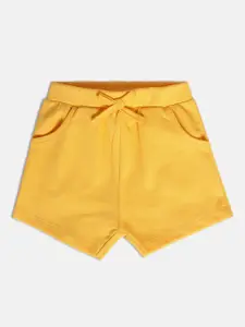 MINI KLUB Girls Mid-Rise Cotton Regular Shorts