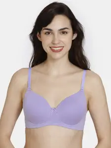 Zivame Full Coverage Lightly Padded T-shirt Bra With All Day Comfort