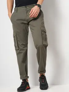Celio Men Loose Fit Cotton Cargos Trouser