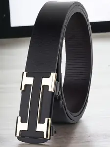 ZORO Men Vegan Leather Auto Lock Belt