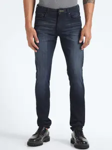 Flying Machine Men Super Skinny Fit Clean Look Light Fade Stretchable Jeans