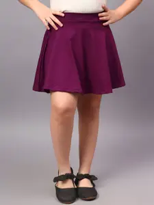BAESD Girls Mid-Rise Above Knee-Length Skorts