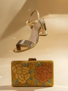 Rocia Open Toe Block Heels