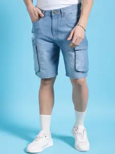 The Indian Garage Co Men Mid-Rise Cargo Shorts