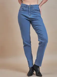 The Roadster Lifestyle Co. Women Relaxed-Fit No Fade Stretchable Jeans