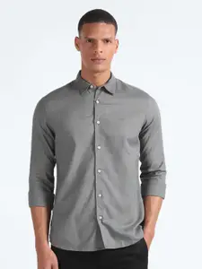 Flying Machine Slim Fit Cotton Casual Shirt