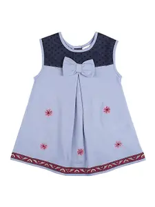 BAESD Floral Cotton Print A Line Dress