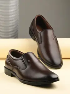 INVICTUS Men Round Toe Formal Slip On Shoes