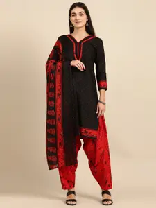 KALINI Printed Unstitched Dress Material