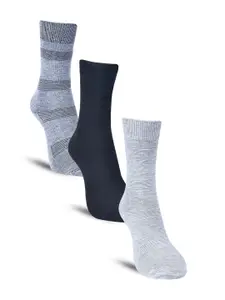 Dollar Socks Men Pack of 3 Calf-Length Cotton Socks