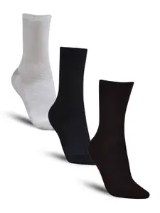 Dollar Socks Men Pack Of 3 Calf-Length Cotton Socks