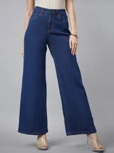Chemistry Women Comfort Wide Leg High-Rise Stretchable Jeans