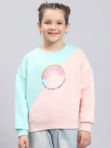 Monte Carlo Girls Colourblocked Pullover