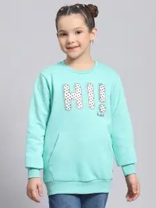 Monte Carlo Girls Typography Printed Pullover