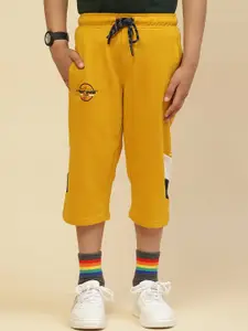 Monte Carlo Boys Mid-Rise Below Knee Length Regular Shorts