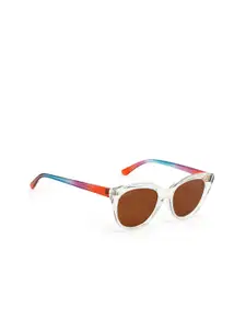 PERKEY Women Cateye Sunglasses with Polarised Lens PRKY001-C5