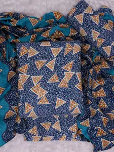ASISA Geometric Printed Pure Cotton Unstitched Dress Material