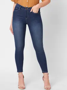 all about you Women Skinny Fit Light Fade Stretchable Jeans