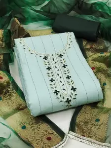 KIMISHA Dyed Unstitched Dress Material