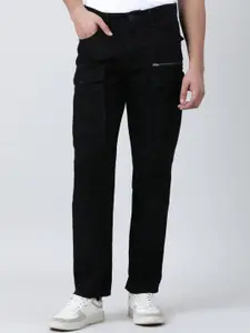 Bene Kleed Men Relaxed Fit Pure Cotton Denim Cargo Jeans