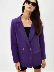 Trendyol Notched Lapel Double Breasted Blazer
