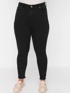 Trendyol Women Mid-Rise Clean Look Stretchable Jeans