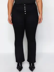 Trendyol Women Regular Fit Mid Rise Cotton Jeans