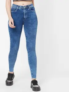 Kraus Jeans Women Super Skinny Fit High-Rise Jeans