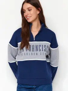 Trendyol Colourblocked Long Sleeves Pullover