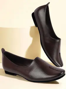 FAUSTO Men Round Toe Slip-On Mojaris