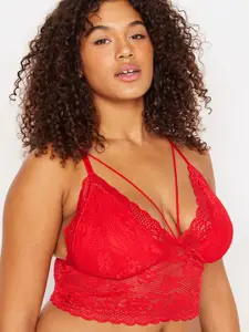 Trendyol Self Design Full Coverage Underwired Bralette Bra With All Day Comfort