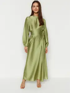 Trendyol Puff Sleeves Maxi Dress